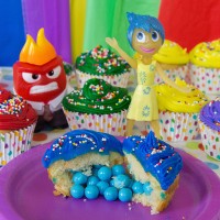 Disney Inside Out Cupcakes