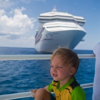 toddler on cruise
