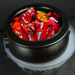 Bubbling Witches Cauldron Candy Bowl