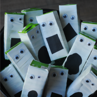 Mummy Ghost Juice Boxes