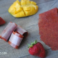 Strawberry Mango Fruit Rollups
