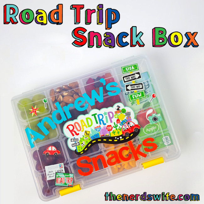 Road Trip Snacks - Tackle Box Snacks - Somewhat Simple